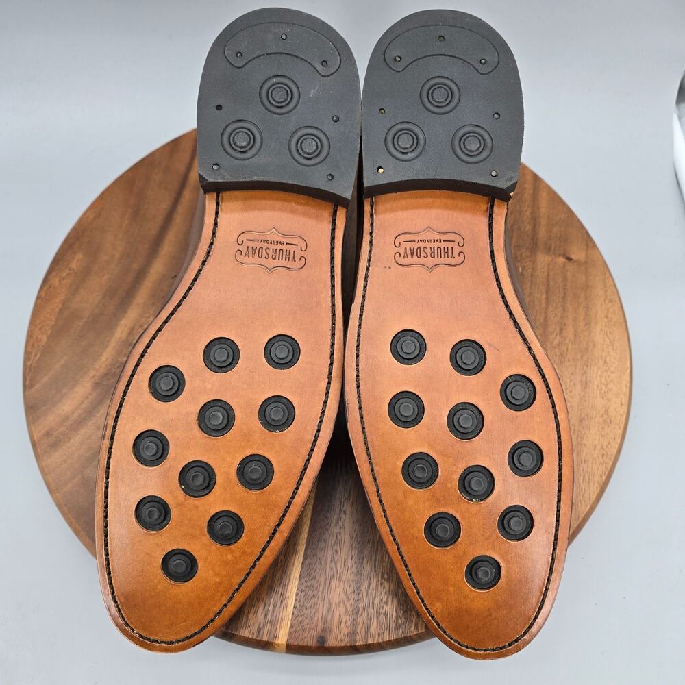Thursday Boot Co. Lincoln Penny Loafers Mens 13 Brown Slip On Dress Shoes - Picture 8 of 8